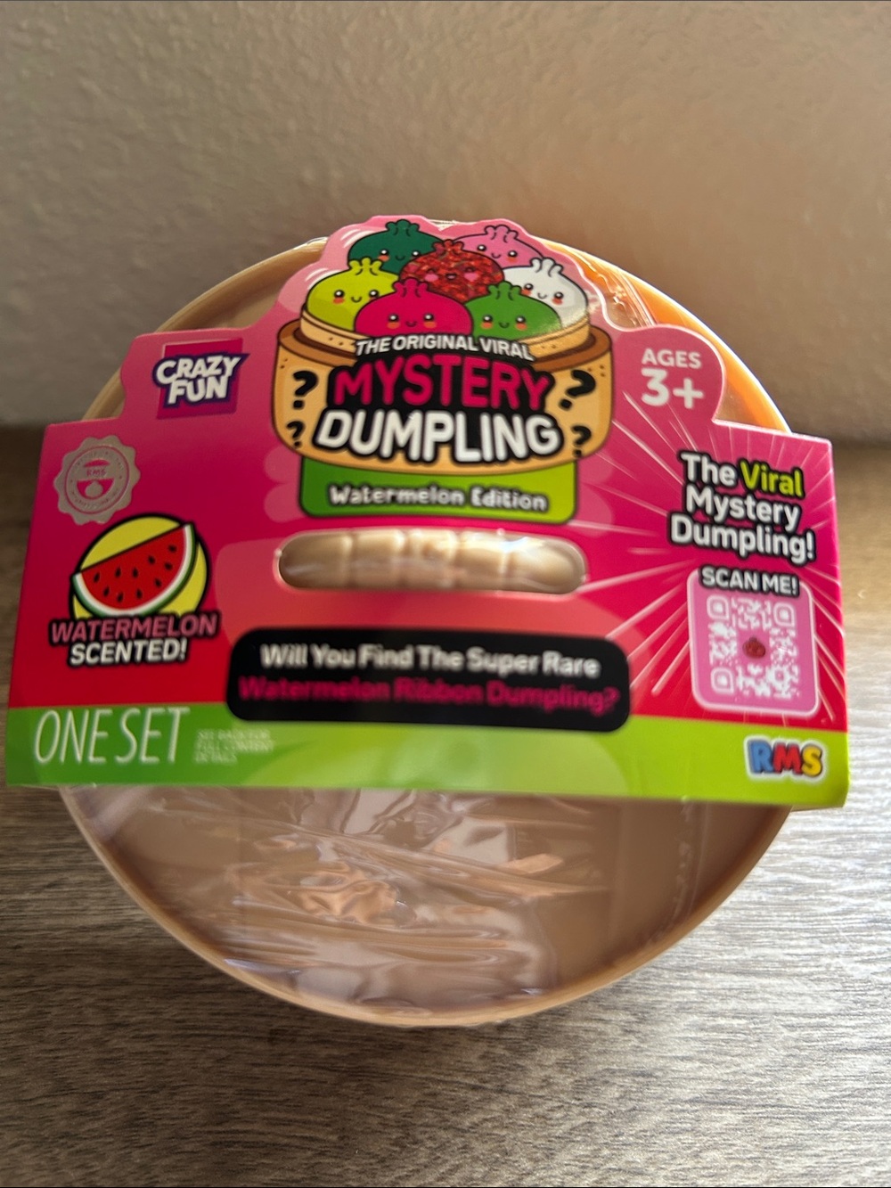 THE ORIGINAL VIRAL Mystery Dumpling Watermelon Edition - Pink & Cream